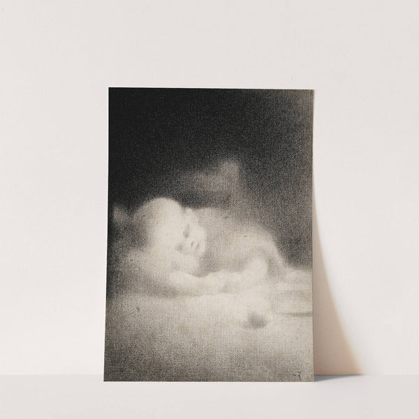 Etude d’enfant dormant (circa 1896) by Charles Angrand