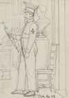Etude d’uniforme italien