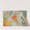Étude pour &#039;Air, fer et eau&#039; by Robert Delaunay