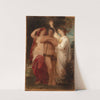 Etude pour Hercule à la croisée des chemins by William Bouguereau