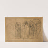 Etude pour la dernière composition du Panthéon non exécutée by Pierre Puvis de Chavannes