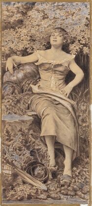 Etude pour la gravure [La Terre]