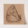 Etude pour la Mort de la Vierge (1831-1839) by Alexandre-François Caminade