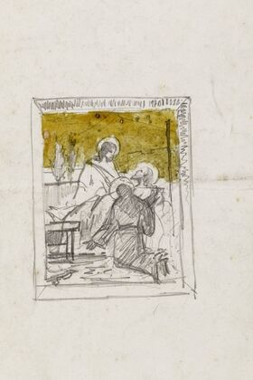Etude pour la mort de saint Joseph (1898)