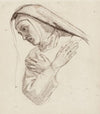 Etude pour la Mort de sainte Thérèse (1835)