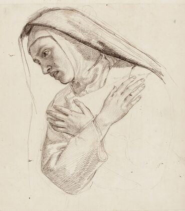 Etude pour la Mort de sainte Thérèse (1835)