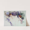 Etude pour ‘Le Bain’ ; Deux femmes et un enfant dans une barque (1910) by Mary Cassatt