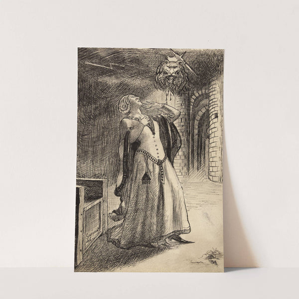 Etude pour le drame Bois ton sang (1910) by Arthur-Joseph Gueniot