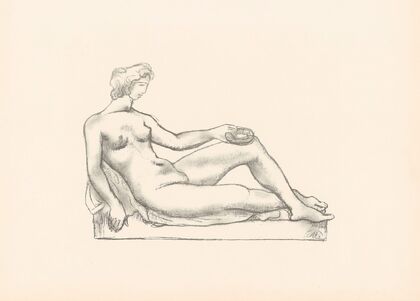 Etude pour le monument de Cézanne (1914)