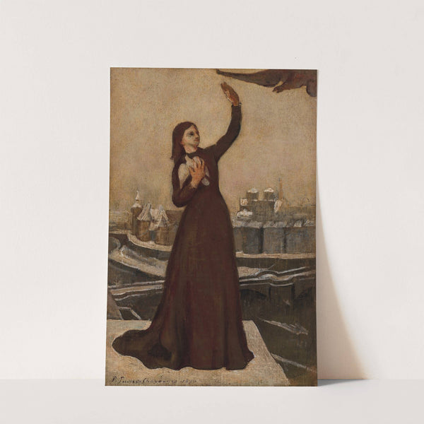 Étude pour &#039;Le Pigeon voyageur&#039; by Pierre Puvis de Chavannes