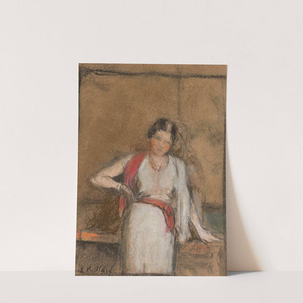Étude pour le portrait de Madame Freyssinet (1933) by Édouard Vuillard