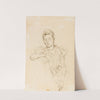 Etude pour le portrait de Madame Jules-François Dietz n°2 (1899) by Ary Ernest Renan
