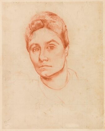 Etude pour le portrait de Madame Jules-François Dietz n°3