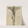 Etude pour un crucifix de bois sculpté Christ en croix (1938) by Arthur-Joseph Gueniot