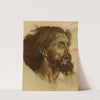 Etude pour un visage d&#039;homme barbu by Henri Leopold Lévy
