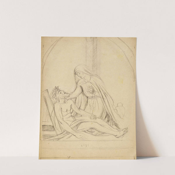 Etude pour une Piétà by Arthur-Joseph Gueniot