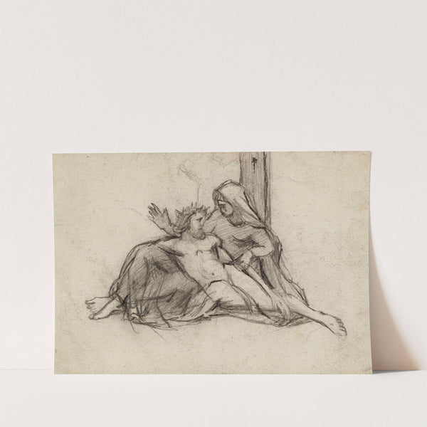 Etude pour une Piétà by Arthur-Joseph Gueniot