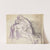Etude pour une Piétà la Vierge tient la main gauche du Christ by Arthur-Joseph Gueniot