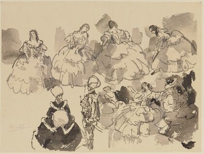 Études de danseuses (1934)