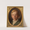 Eugen Staub als Knabe (Maler, Kunsthändler) by Johann Erlinger