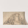 Europeans Engaging in Commerce and Trade in Asia (early 17th century) by Pieter van Laer