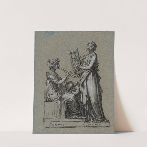 Euterpe et Polymnie by Pierre-Paul Prud&#039;hon