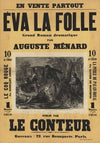 Eva la folle, grand roman dramatique par Auguste Ménard (1886)