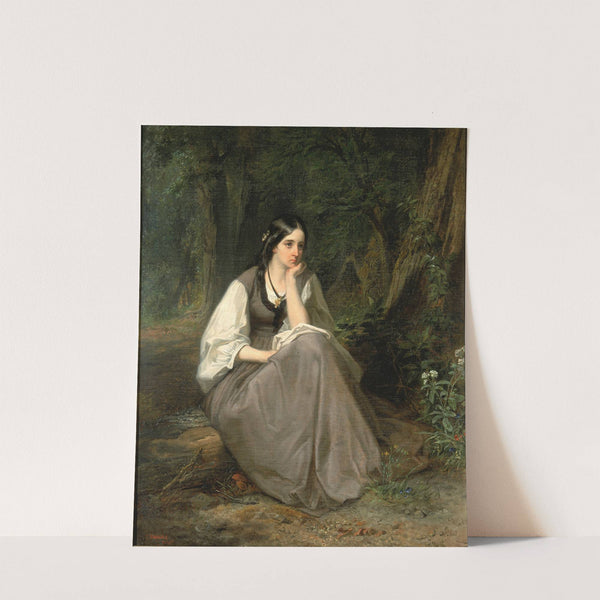 Evangeline (1861) by Christian Schussele