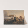 Evening by Cornelius Varley