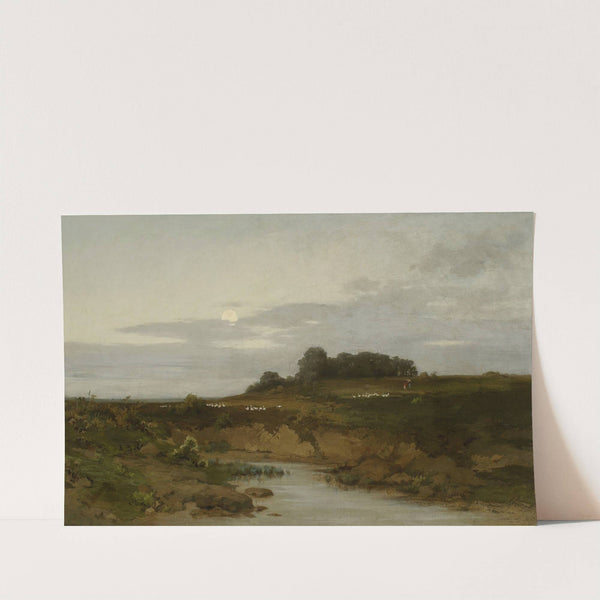 Evening (1879) by Roman Kazimierz Kochanowski