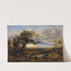 Evening (1849) by John Linnell