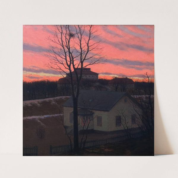 Evening by Hjalmar Linde