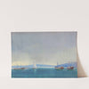 Evening after rain, Auckland by Alfred Walsh