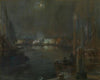 Evening at the Ostend Harbour