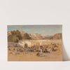 Evening Before Market at Tangiers by Samuel Colman