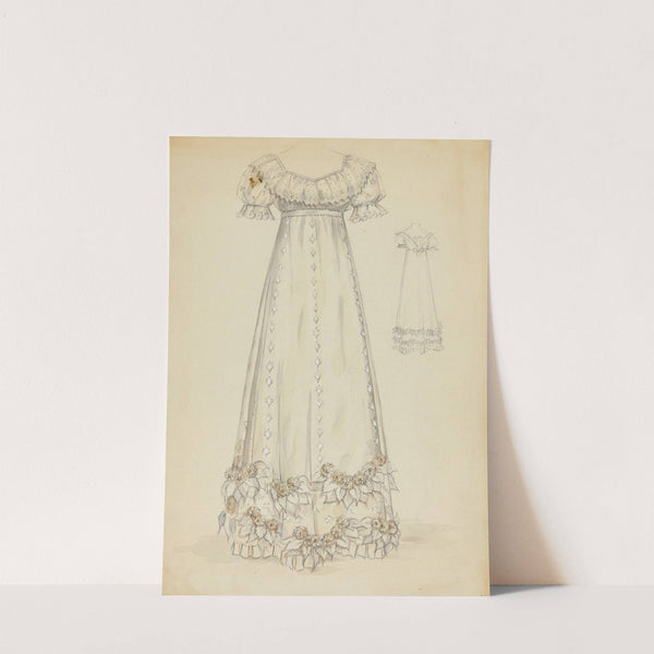 Evening Dress by Sylvia De Zon