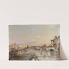 Evening festivities, Bay of Naples, Mount Vesuvius in the distance by Franz Richard Unterberger