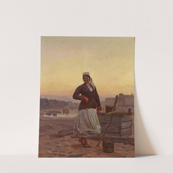 Evening in Polesia by Jozef Chelmonski