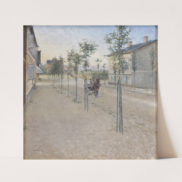 Evening in Varberg (1892) by Nils Kreuger