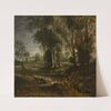 Evening Landscape with Timber Wagon (1630 - 1640) by Peter Paul Rubens