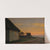 Evening lanscape with a house and garden by the sea. Ellekilde by Carl Bloch