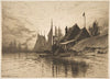 Evening, New York Harbor (1884)