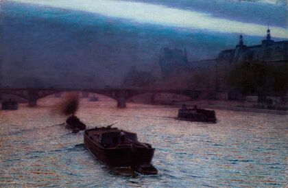 Evening on the Seine