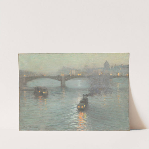 Evening on the Seine by Birge Harrison