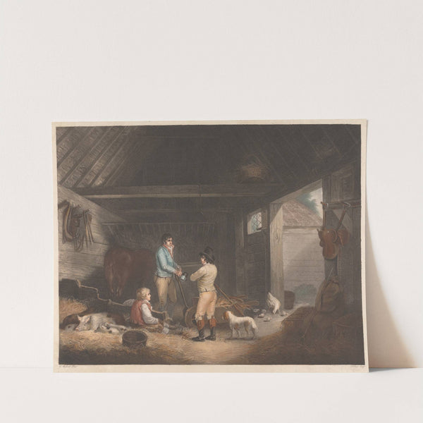 Evening or the Post Boy’s Return (1796) by George Morland