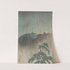Evening Rain at Maruyama, Shiba (1922) by Negoro Raizan