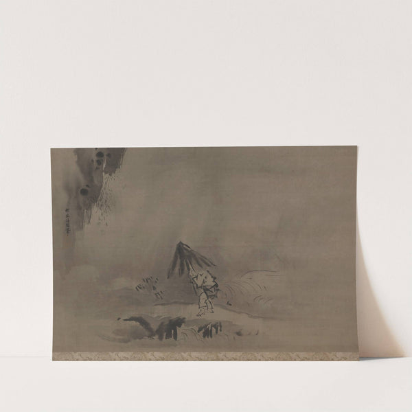 Evening Shower (c. 1625–74) by Kano Tan’yū