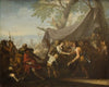 Event at a Military Camp (Wedding at a Military Camp) (1711)