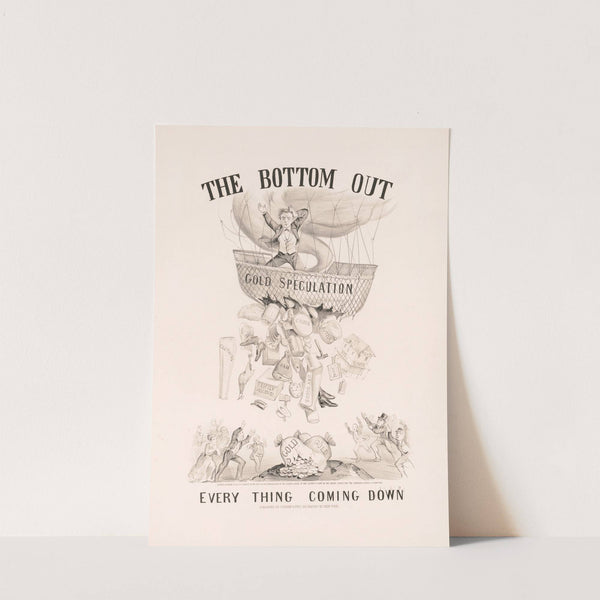 Every thing coming down (1870) by Currier & Ives.