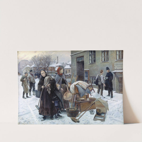 Evicted Tenants (1892) by Erik Henningsen